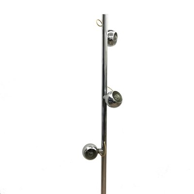 Italian Floor Lamp with 3 Magnetic Adjustable Globes by Luci Italia, Milan, 1970s-JDR-1126286