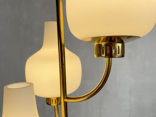 Italian Floor Lamp with Three Lights from Stilnovo, 1950-FQ-1109581