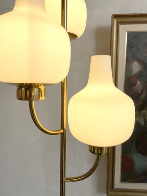 Italian Floor Lamp with Three Lights from Stilnovo, 1950-FQ-1109581