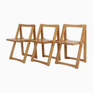 Italian Folding Chair attributed to Aldo Jacober for Alberto Bazzani, 1960s-NIX-1802431