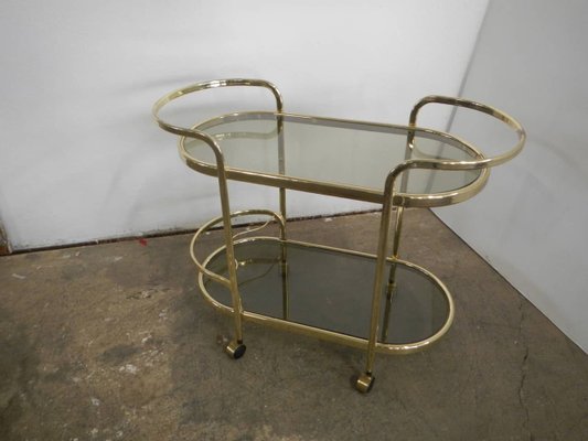 Italian Food Trolley with Bottle Holder, 1970s-WWQ-865038