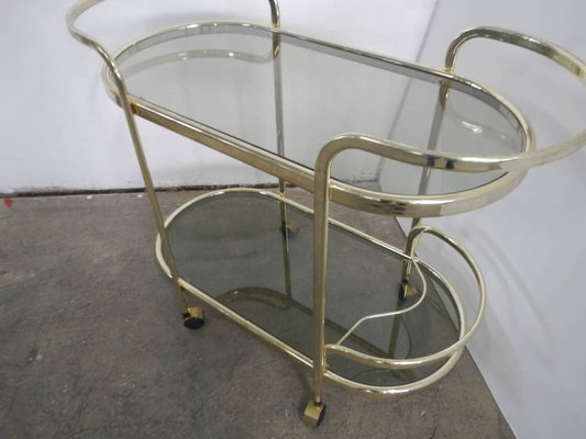 Italian Food Trolley with Bottle Holder, 1970s-WWQ-865038