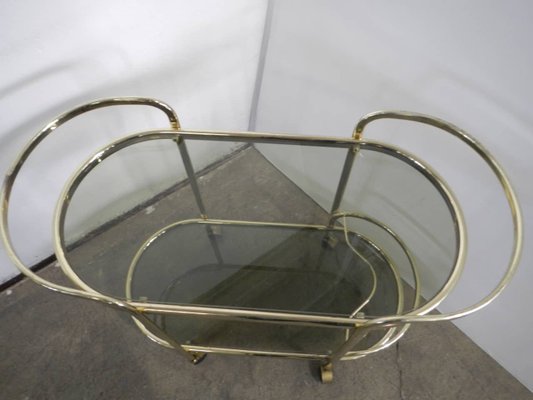 Italian Food Trolley with Bottle Holder, 1970s-WWQ-865038