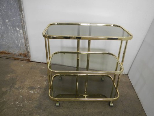 Italian Food Trolley with Glasses, 1970s-WWQ-865034