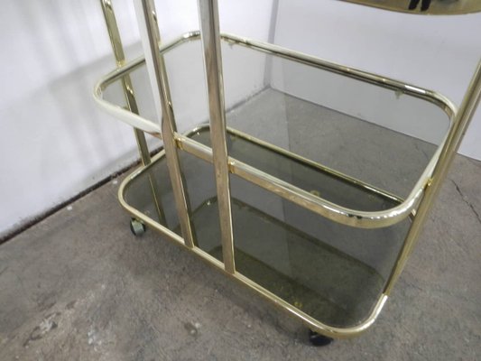 Italian Food Trolley with Glasses, 1970s-WWQ-865034