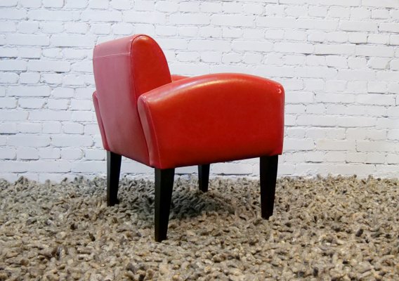 Italian Franz Romero-Style Club Chair, 1970s-QFD-1091741