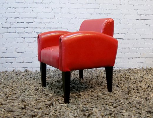 Italian Franz Romero-Style Club Chair, 1970s-QFD-1091741