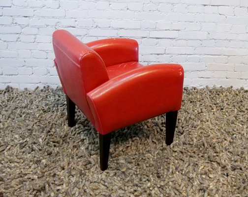 Italian Franz Romero-Style Club Chair, 1970s-QFD-1091741