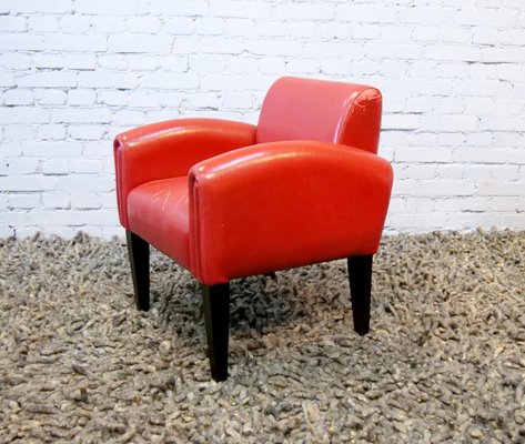 Italian Franz Romero-Style Club Chair, 1970s-QFD-1091741