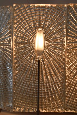 Italian Frost Glass Wall Lamp by Rupert Nikoll, 1950-SPD-1131436