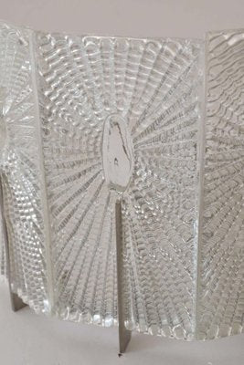 Italian Frost Glass Wall Lamp by Rupert Nikoll, 1950-SPD-1131436