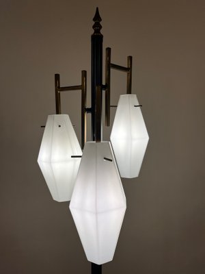 Italian Geometric Floor Lamp in the style of Arredoluce, 1950s-WW-1811665