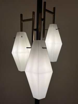 Italian Geometric Floor Lamp in the style of Arredoluce, 1950s-WW-1811665