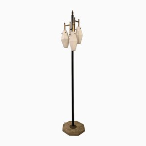 Italian Geometric Floor Lamp in the style of Arredoluce, 1950s-WW-1811665