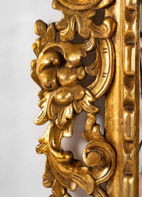 Italian Gilded Carved Wood Mirror-WFS-1351540