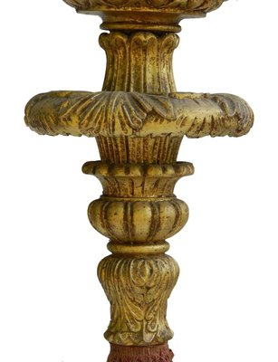 Italian Giltwood Floor Lamp, 19th Century-ARU-625969