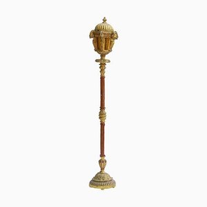 Italian Giltwood Floor Lamp, 19th Century-ARU-625969