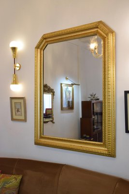 Italian Giltwood Mirror, 1940s-GXL-590532