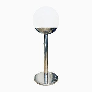 Italian Glass and Chrome P428 Floor Lamp by Pia Guidetti Crippa for Luci, 1970-YUW-1168376