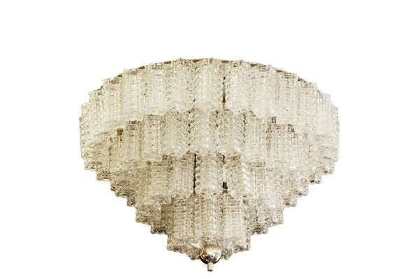 Italian Glass Chandelier, 1960s-CEJ-707415