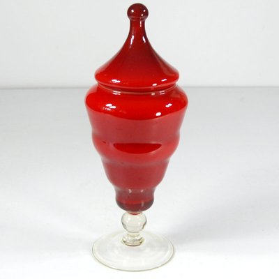 Italian Glass Container by Carlo Moretti, 1970s-GIW-1313185