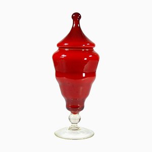 Italian Glass Container by Carlo Moretti, 1970s-GIW-1313185