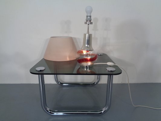 Italian Glass Floor Lamp, 1970s-RDW-726083