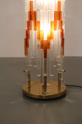 Italian Glass Floor Lamp from Poliarte, 1960s-GG-568534