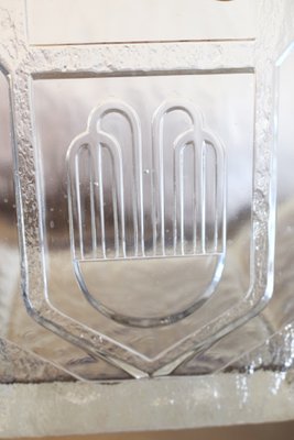 Italian Glass Ice Bucket, 1970s-AOL-670824