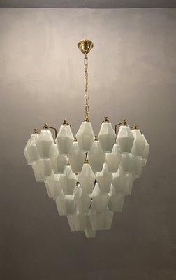 Italian Glass Polygon Chandelier, 1980s-JJC-1398459