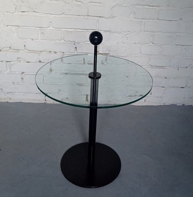 Italian Glass Side Table-LCV-1789709