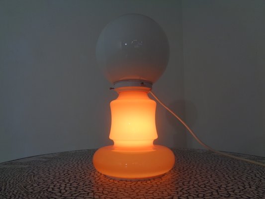 Italian Glass Standard Lamp, 1970s-RDW-659606