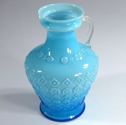 Italian Glass Vase from Empoli, 1950s-GIW-653815