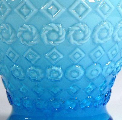 Italian Glass Vase from Empoli, 1950s-GIW-653815