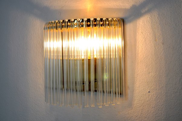 Italian Glass Wall Light from Venini, 1970s-EJE-1170087