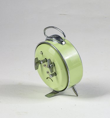 Italian Glazed Metal Alarm Clock from Helm, 1960s-RAQ-1231494