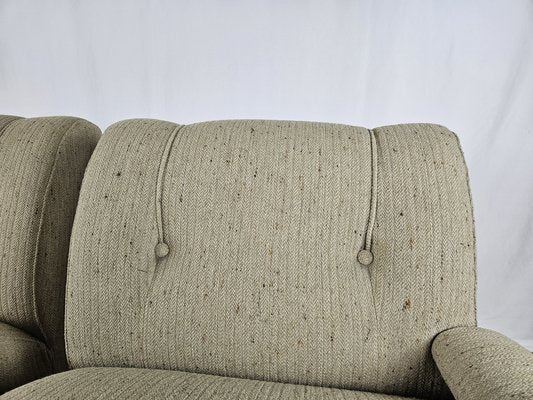 Italian Gray Modular Sofa in Fabric, 1970s, Set of 4-ZUW-1768845