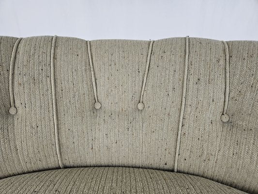 Italian Gray Modular Sofa in Fabric, 1970s, Set of 4-ZUW-1768845