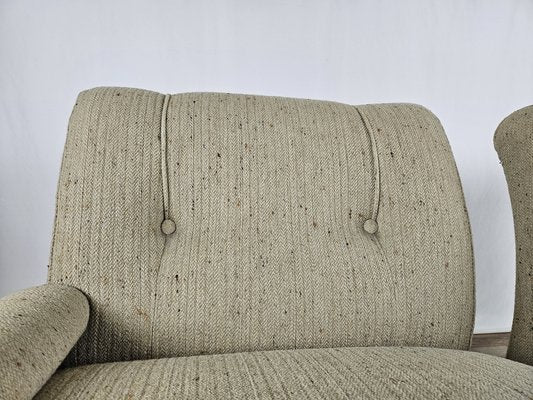 Italian Gray Modular Sofa in Fabric, 1970s, Set of 4-ZUW-1768845