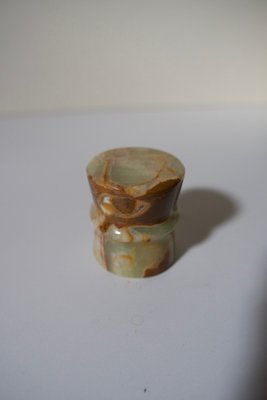 Italian Green Onyx Table Lighter, 1970s-DKT-2019690