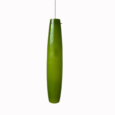 Italian Green Pendant in Murano Glass attributed to Alessandro Pianon for Vistosi, 1960s-HWV-1320520