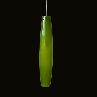 Italian Green Pendant in Murano Glass attributed to Alessandro Pianon for Vistosi, 1960s-HWV-1320520