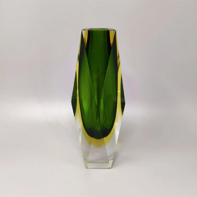 Italian Green Vase by Flavio Poli for Seguso, 1960s-QGR-1177481