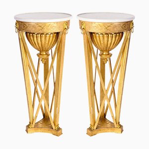 Italian Guéridons or Side Tables, 1830s, Set of 2-MBH-1066514