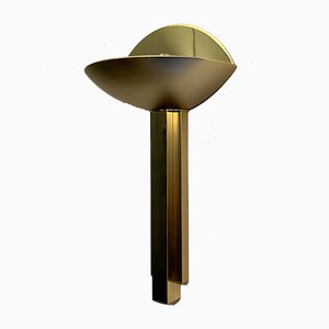 Italian Half Moon Brass Lamp, 1975-CQE-906809