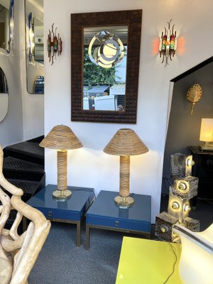 Italian Hammered Glass and Gilt Wrought Iron Sconces from Longobard, 1970s, Set of 2-FUE-1453858