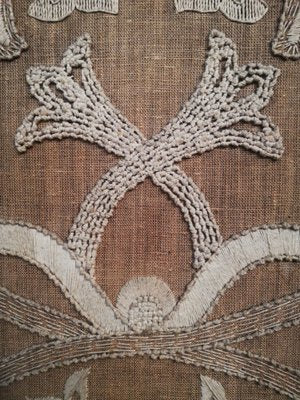 Italian Hand Embroidered Room Divider, 1900s-UIW-1278972