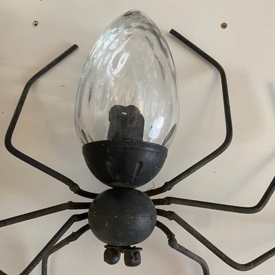 Italian Handmade Lucky Charm Spider Sconce from Rossini Illuminazione, 1960s-HWV-1156257