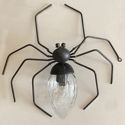 Italian Handmade Lucky Charm Spider Sconce from Rossini Illuminazione, 1960s-HWV-1156257