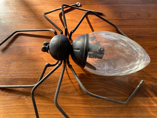 Italian Handmade Lucky Charm Spider Sconce from Rossini Illuminazione, 1960s-HWV-1156257